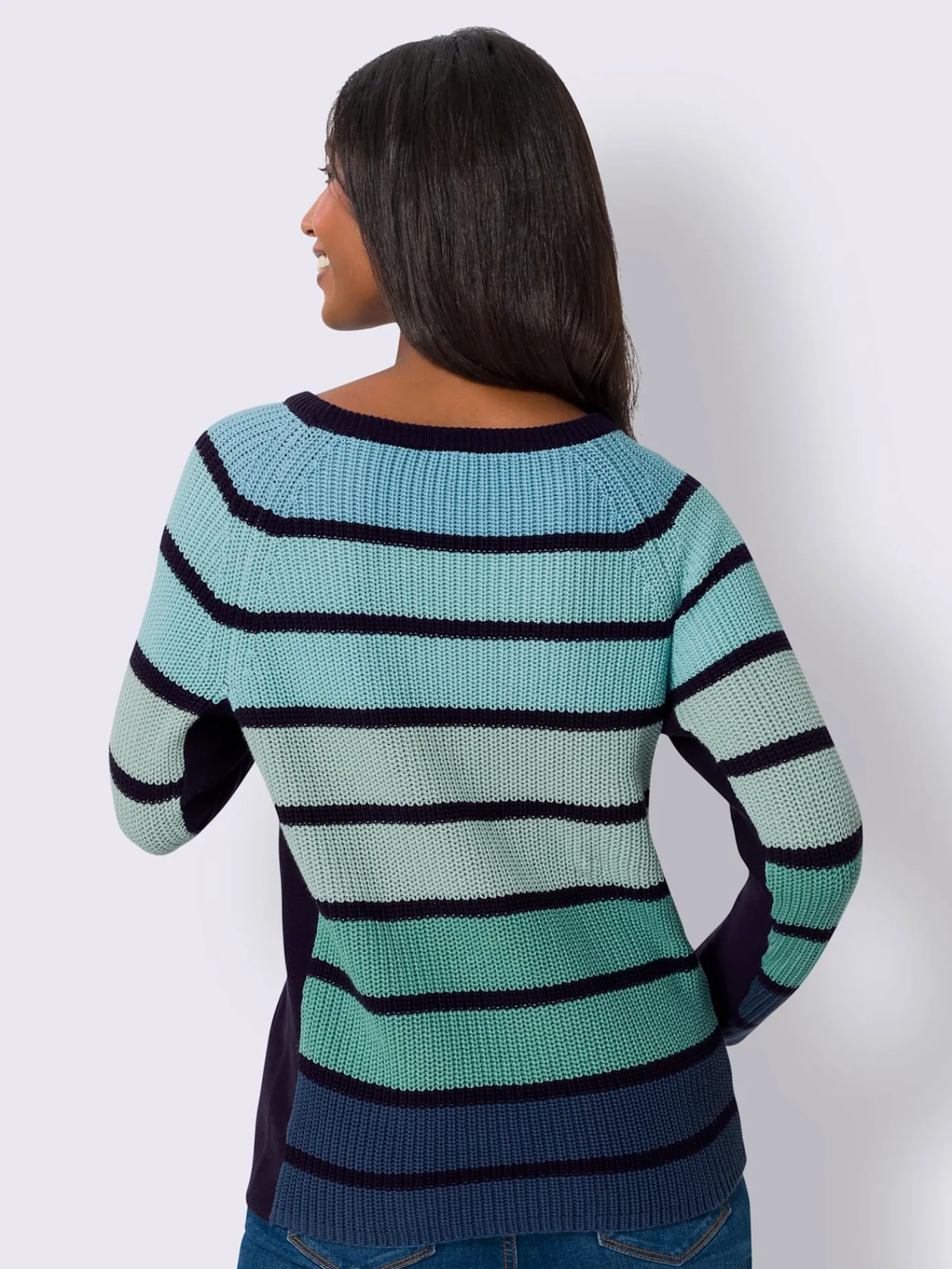 Best Connection Pulls<Pull à rayures dégradé de couleurs mode