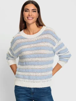 Rick Cardona Pulls<Pull à rayures motif à rayures mode