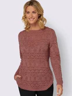 Pulls<Pull ajouré affinant