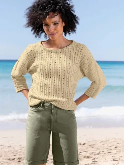 Linea Tesini Pulls<Pull ajouré motif ajouré léger