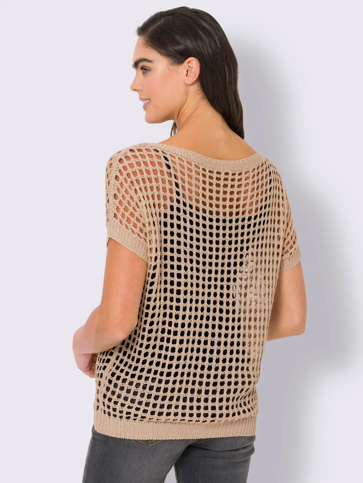 Mandarin Pulls<Pull ajouré motif ajouré léger