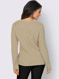 Creation L Tenues De Cérémonie|Pulls<Pull ajouré superbe motif ajouré