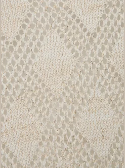 LASCANA Pulls<Pull ajouré superbe motif tricoté ajouré avec fibres brillantes