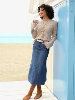 Linea Tesini Pulls<Pull ajouré tricot ajouré