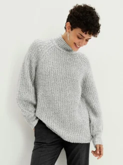 Pulls<Pull ample fils métallisés