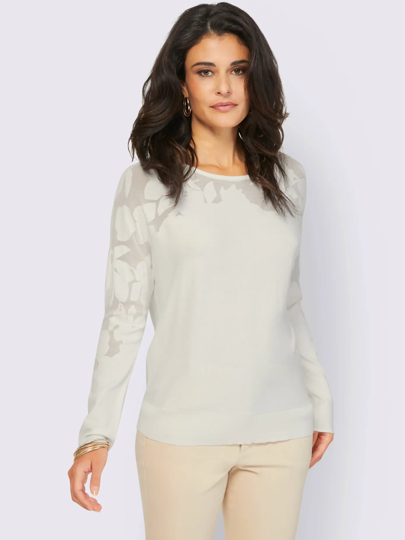 Creation L Pulls<Pull chauve-souris avec viscose