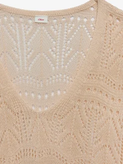 s.Oliver Pulls<Pull de plage encolure en v dégagée