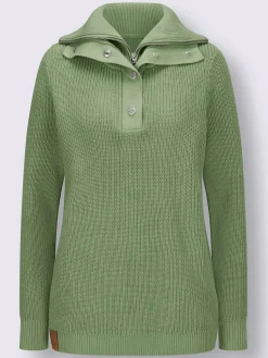 Collection L Pulls<Pull en tricot 50% coton