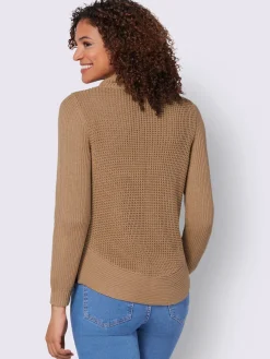 Collection L Pulls<Pull en tricot 50% coton