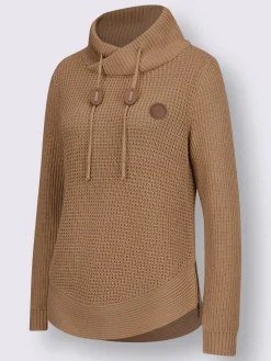 Collection L Pulls<Pull en tricot 50% coton