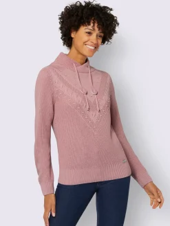 Collection L Pulls<Pull en tricot 50% coton