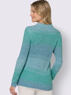 Pulls<Pull en tricot aspect grosses mailles