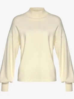 LASCANA Pulls<Pull en tricot avec petit col montant