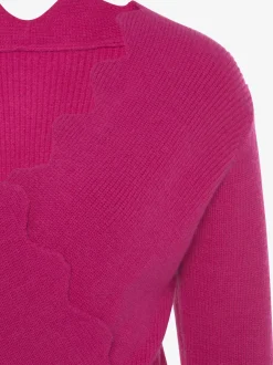 LASCANA Pulls<Pull en tricot bord ondulé tendance