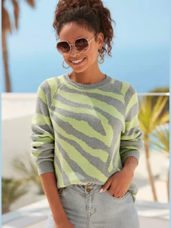 LASCANA Pulls<Pull en tricot encolure ronde