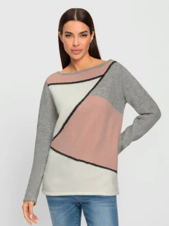 Rick Cardona Pulls<Pull en tricot fil argenté brillant couleur argenté