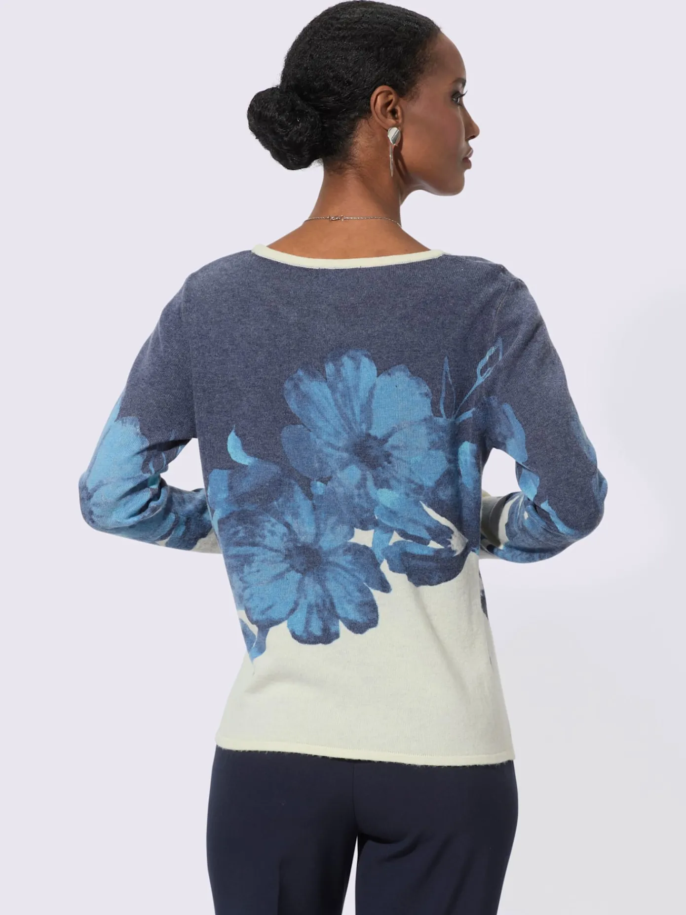 Creation L Pulls<Pull en tricot fin 30% laine