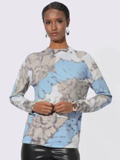 Creation L Pulls<Pull en tricot fin 30% lyocell