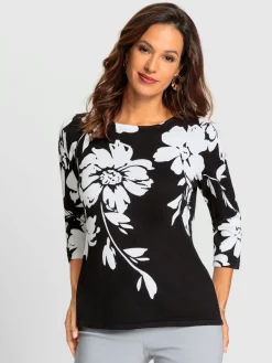 Fair Lady Pulls<Pull en tricot fin 60% viscose