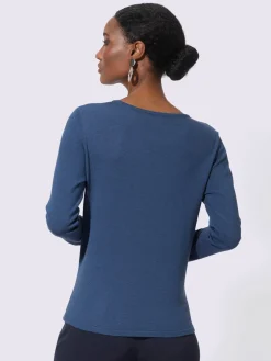 Creation L Pulls<Pull en tricot fin 50% viscose