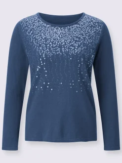 Creation L Pulls<Pull en tricot fin 50% viscose