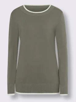 Best Connection Pulls<Pull en tricot fin détails contrastés décoratifs