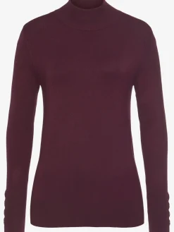 LASCANA Pulls<Pull en tricot fin, encolure haute