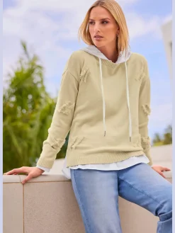 Rick Cardona Pulls<Pull en tricot fin franges tendance