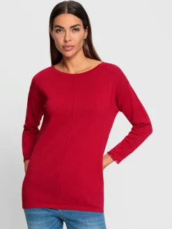 Rick Cardona Pulls<Pull en tricot fin franges tendance au bas des manches