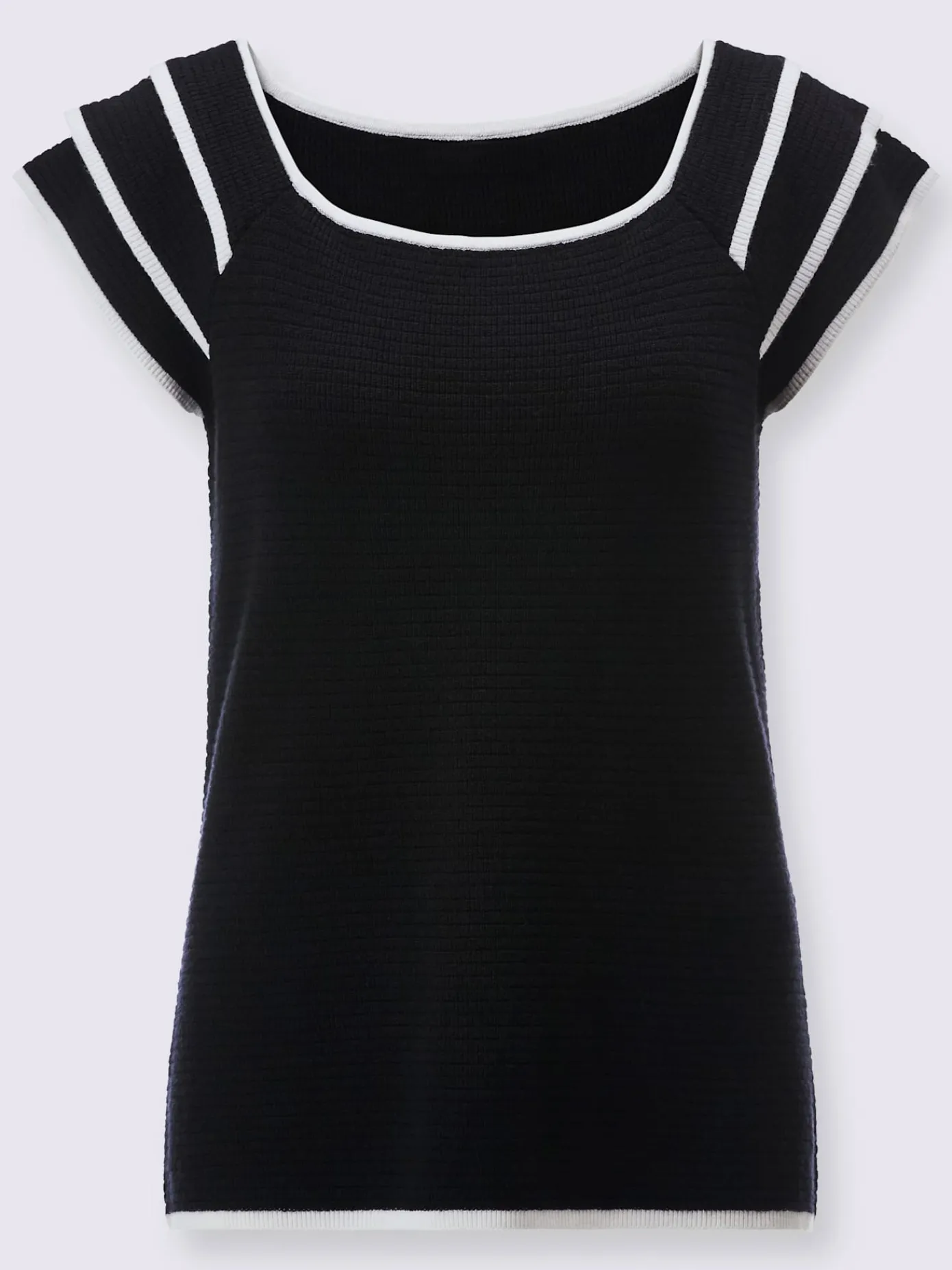 Creation L Pulls<Pull en tricot fin mélange de viscose doux