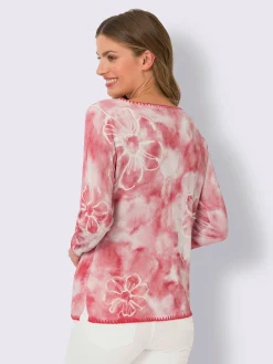 Linea Tesini Pulls<Pull en tricot fin ourlets et bords piqués