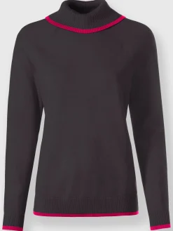 Rick Cardona Pulls<Pull en tricot fin rayures contrastées