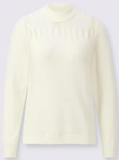 Creation L Pulls<Pull en tricot fin tricot fin élégant