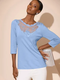 Creation L Pulls<Pull en tricot fin très agréable à porter