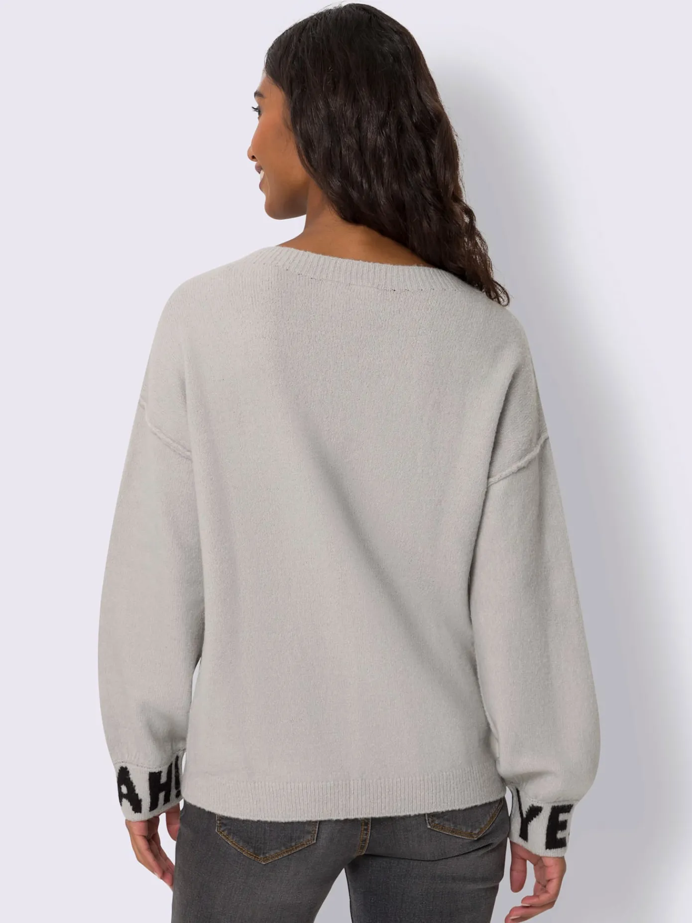 Mandarin Pulls<Pull en tricot inscription tendance