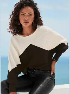 LASCANA Pulls<Pull en tricot large encolure