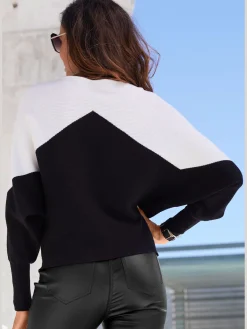 LASCANA Pulls<Pull en tricot large encolure