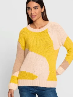 Rick Cardona Pulls<Pull en tricot motif color block tendance