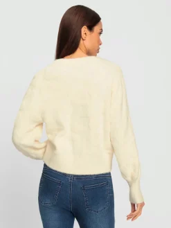 Rick Cardona Pulls<Pull en tricot motif maille moderne