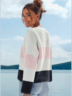LASCANA Pulls<Pull en tricot rayures transversales tendance