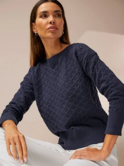 Rick Cardona Pulls<Pull en tricot superbe motif tricoté