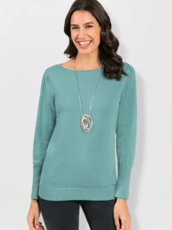 Pulls<Pull en tricot tricot fin