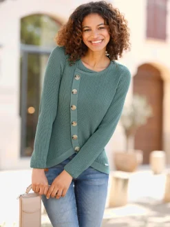 Collection L Pulls<Pull encolure ronde 50% coton