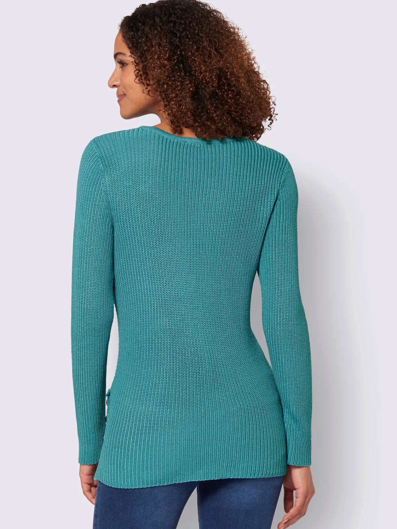 Collection L Pulls<Pull encolure ronde 50% coton