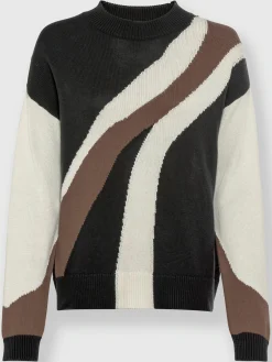 Rick Cardona Pulls<Pull encolure ronde combinaison de couleurs tendance