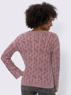 Linea Tesini Pulls<Pull encolure ronde délavé tendance