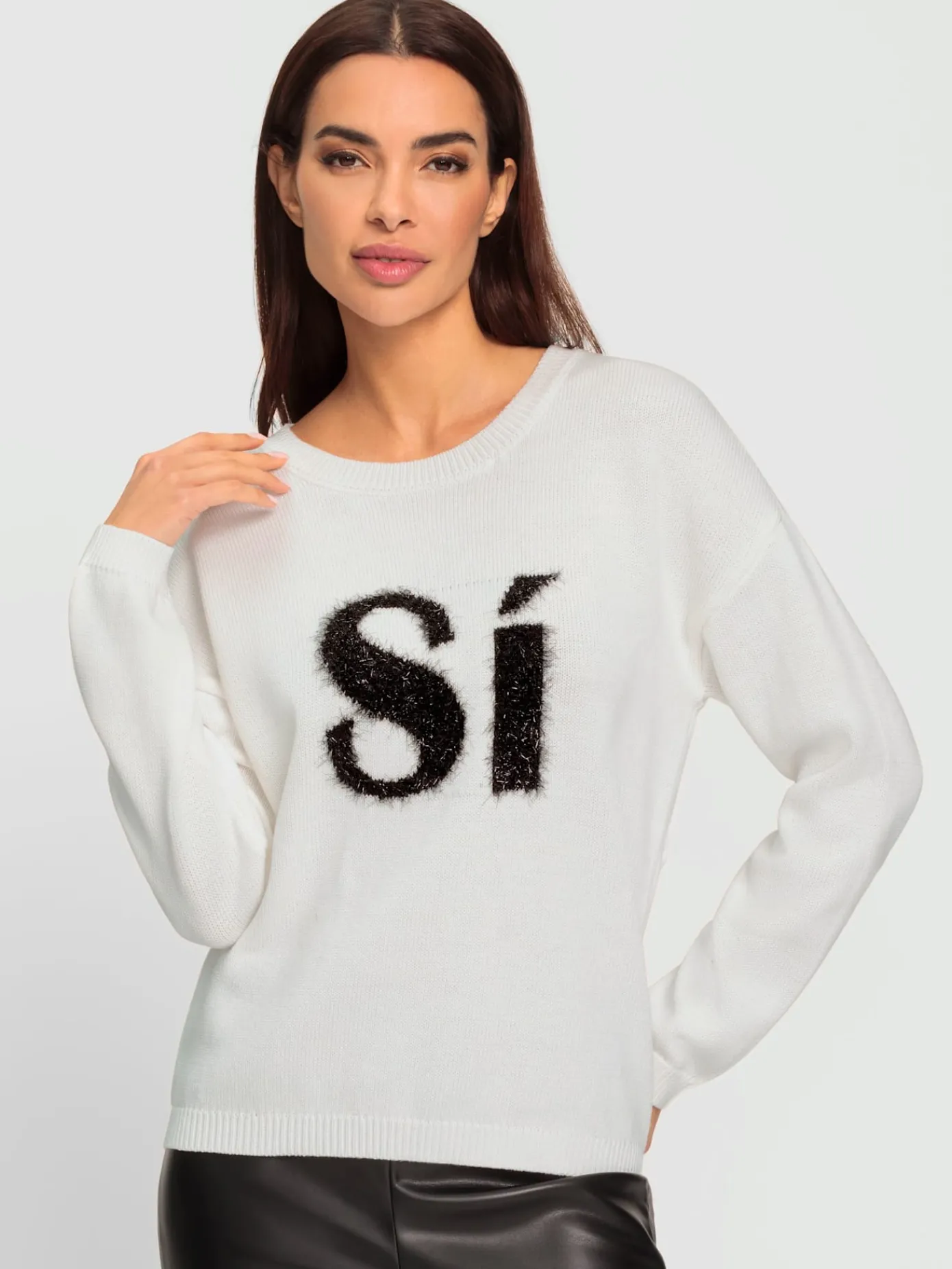 Rick Cardona Pulls<Pull encolure ronde joli fil moelleux