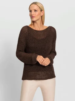 Rick Cardona Pulls<Pull encolure ronde joli fil fantaisie