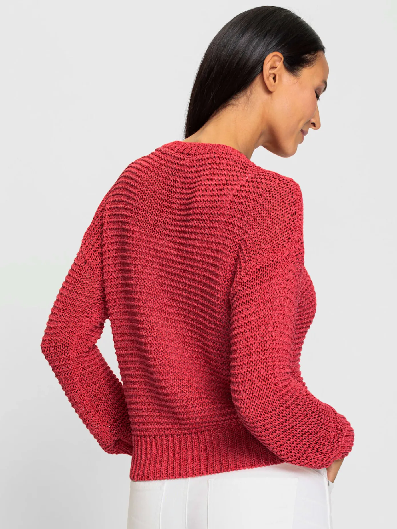 Rick Cardona Pulls<Pull encolure ronde motif maille moderne