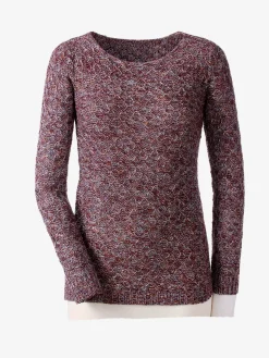 Pulls<Pull encolure ronde superbe fil multicolore